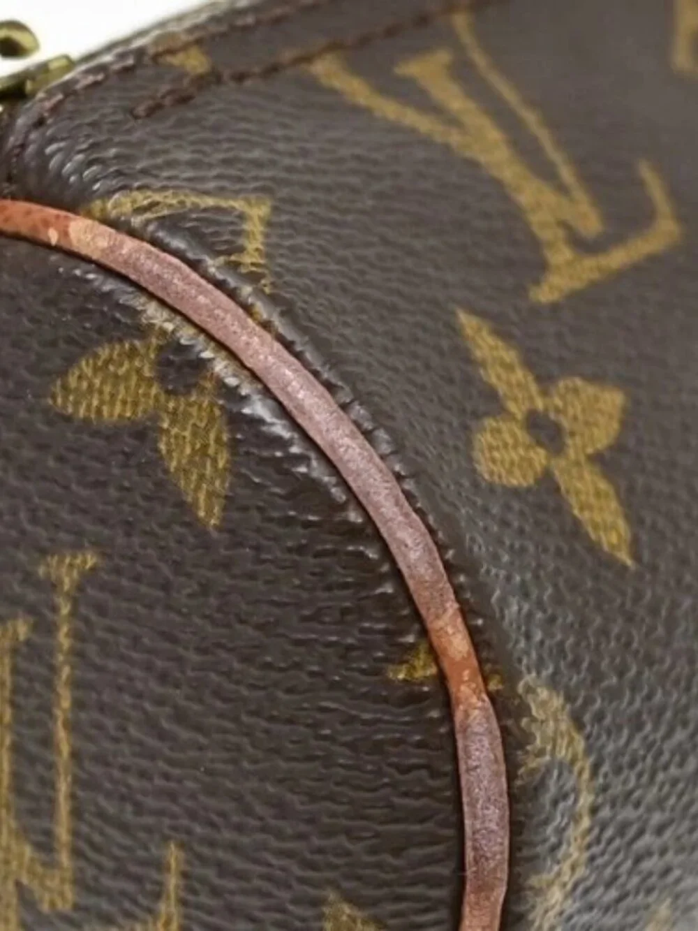 Best05 LOUIS VUITTON MONOGRAM PAPILLON ATTACHED POUCH BAG YQ08934
